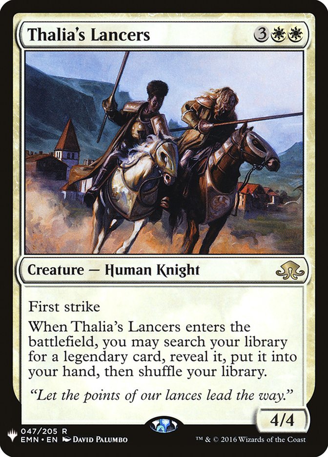 Thalia's Lancers [The List] | Webway Games