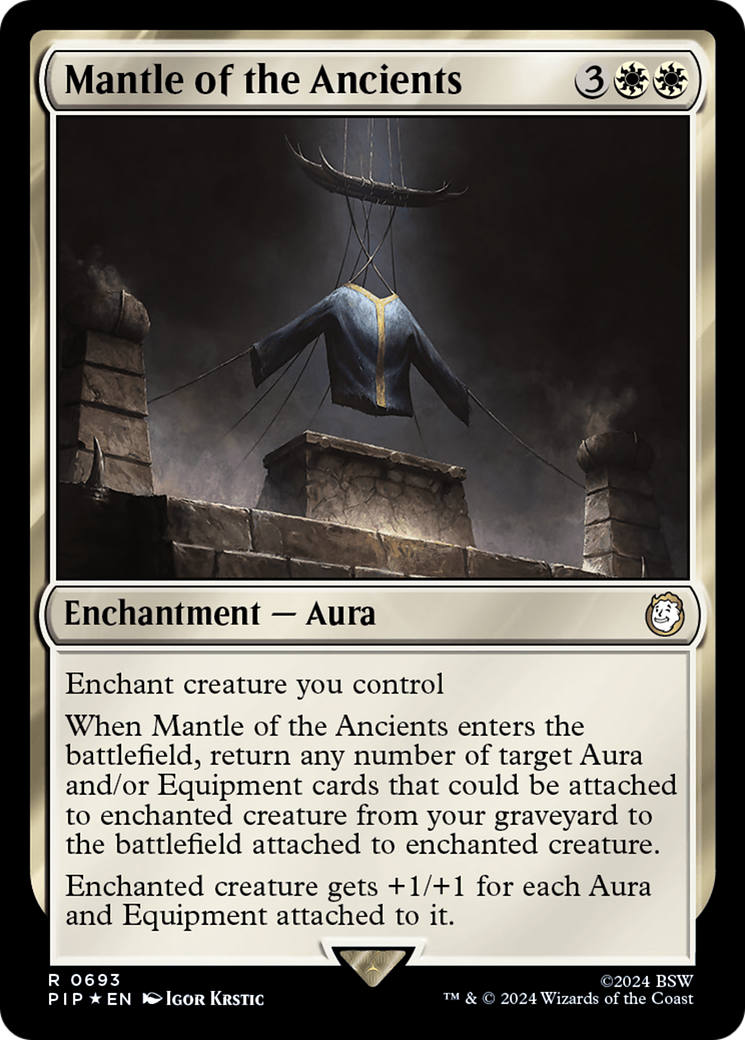 Mantle of the Ancients (Surge Foil) [Fallout] | Webway Games