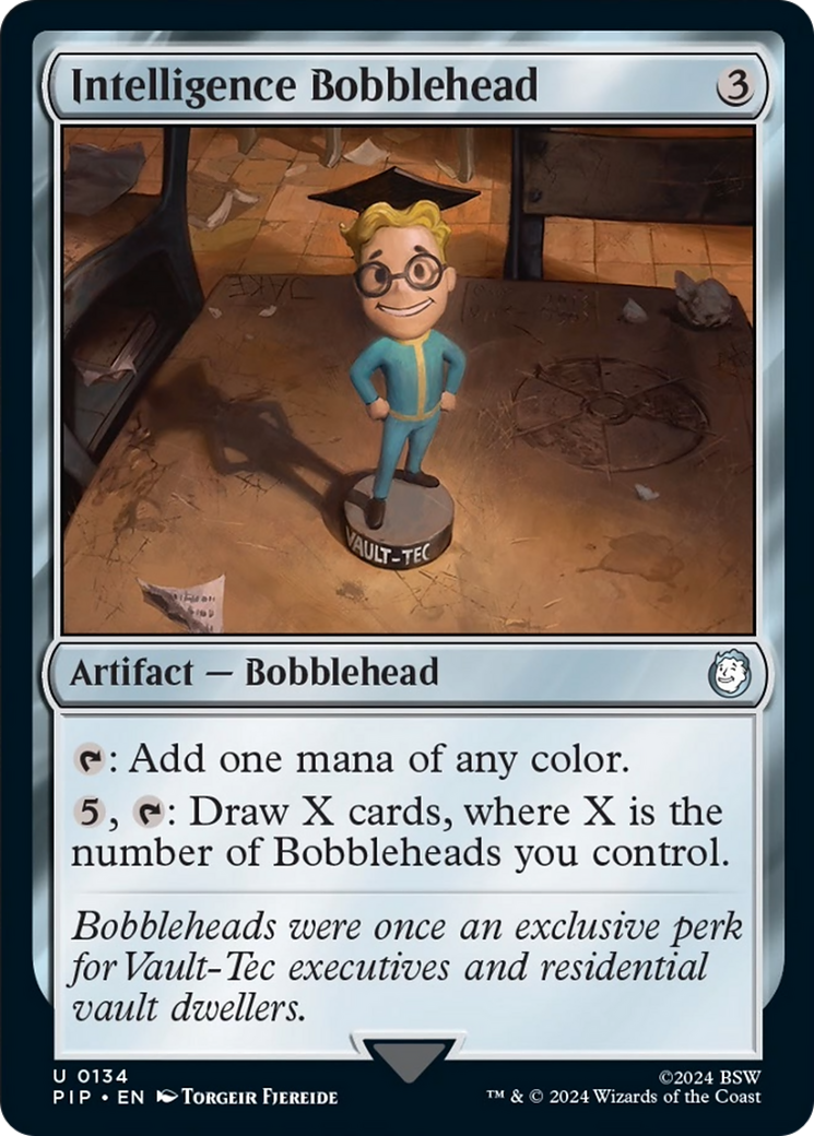 Intelligence Bobblehead [Fallout] | Webway Games