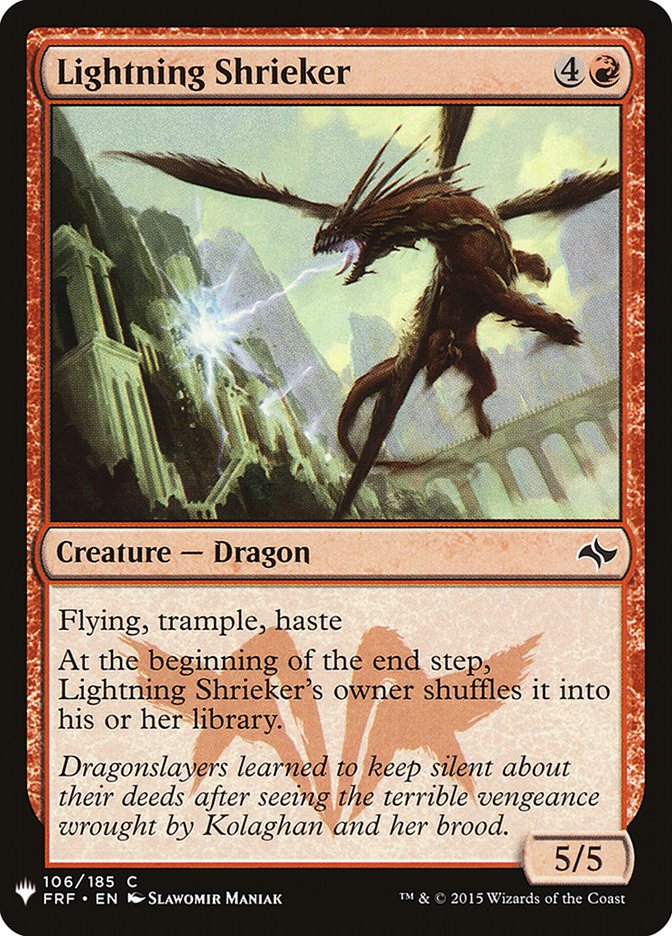 Lightning Shrieker [Mystery Booster] | Webway Games