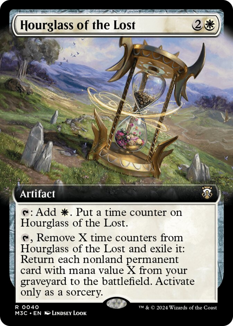 Hourglass of the Lost (Extended Art) [Modern Horizons 3 Commander] | Webway Games