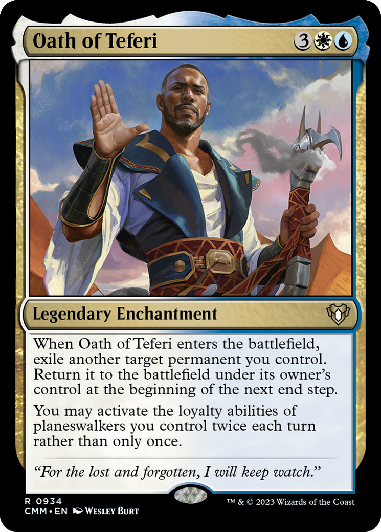 Oath of Teferi [Commander Masters] | Webway Games