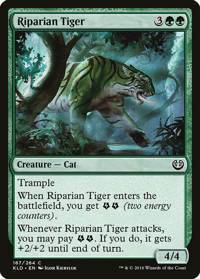 Riparian Tiger [Kaladesh] | Webway Games