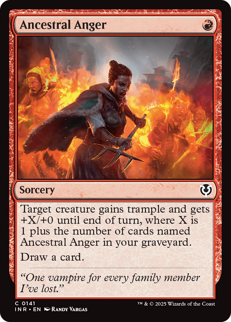 Ancestral Anger [Innistrad Remastered] | Webway Games