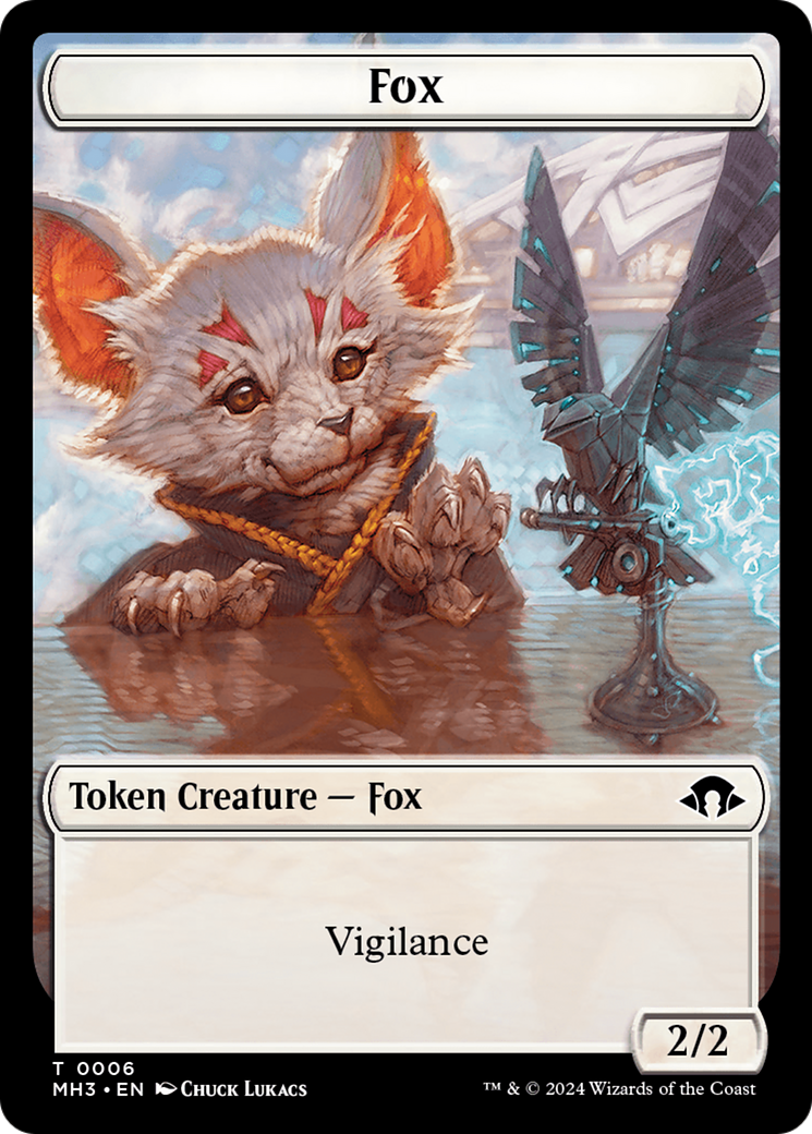 Servo // Fox Double-Sided Token [Modern Horizons 3 Tokens] | Webway Games