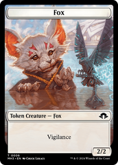 Phyrexian Germ // Fox Double-Sided Token [Modern Horizons 3 Tokens] | Webway Games