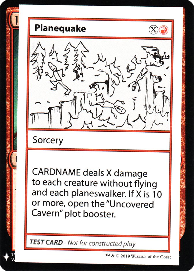 Planequake [Mystery Booster Playtest Cards] | Webway Games