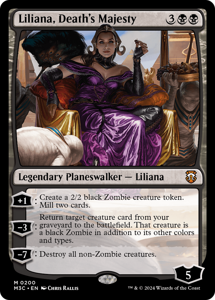 Liliana, Death's Majesty [Modern Horizons 3 Commander] | Webway Games
