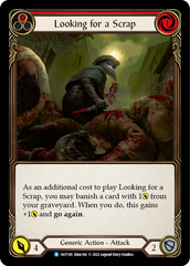Looking for a Scrap (Red) [OUT195] (Outsiders)  Rainbow Foil | Webway Games