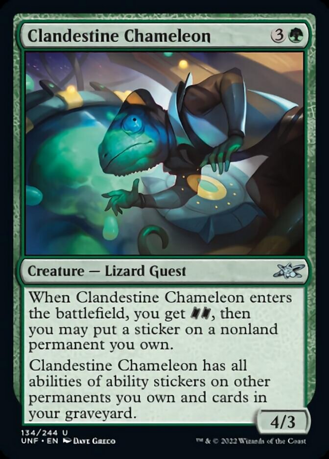 Clandestine Chameleon [Unfinity] | Webway Games