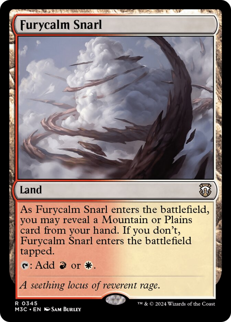 Furycalm Snarl (Ripple Foil) [Modern Horizons 3 Commander] | Webway Games