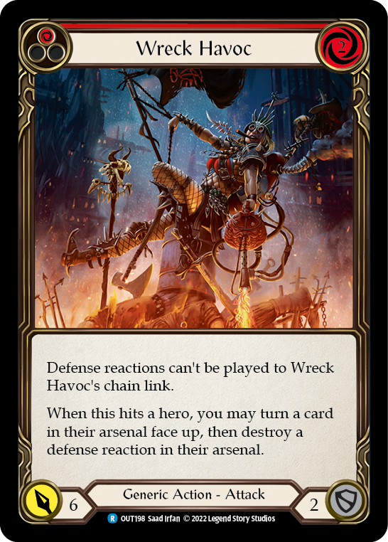 Wreck Havoc (Red) [OUT198] (Outsiders) | Webway Games