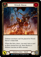 Wreck Havoc (Red) [OUT198] (Outsiders)  Rainbow Foil | Webway Games
