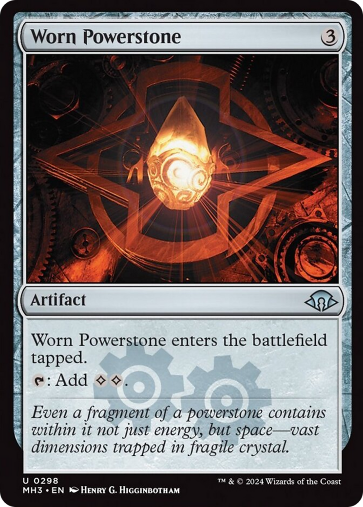 Worn Powerstone [Modern Horizons 3] | Webway Games