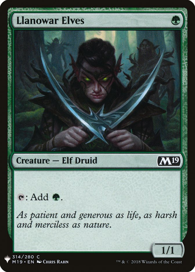 Llanowar Elves [Mystery Booster] | Webway Games
