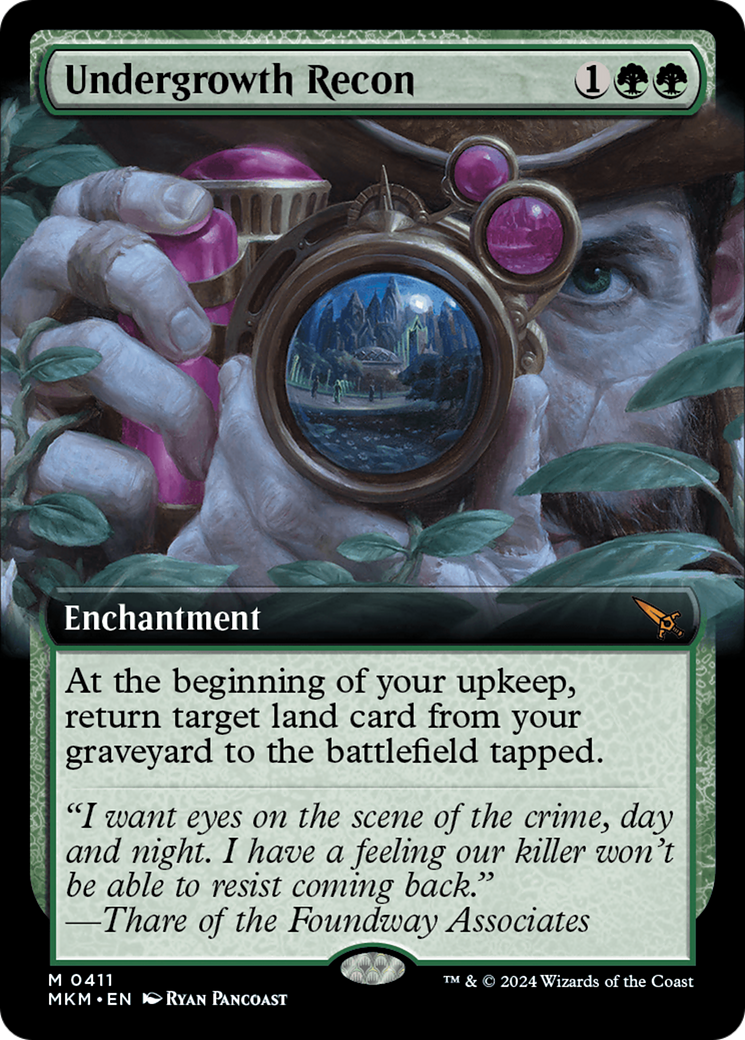 Undergrowth Recon (Extended Art) [Murders at Karlov Manor] | Webway Games