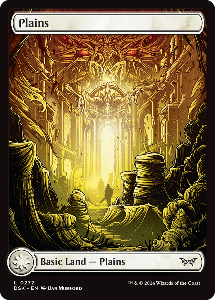 Plains (272) - Full Art [Duskmourn: House of Horror] | Webway Games