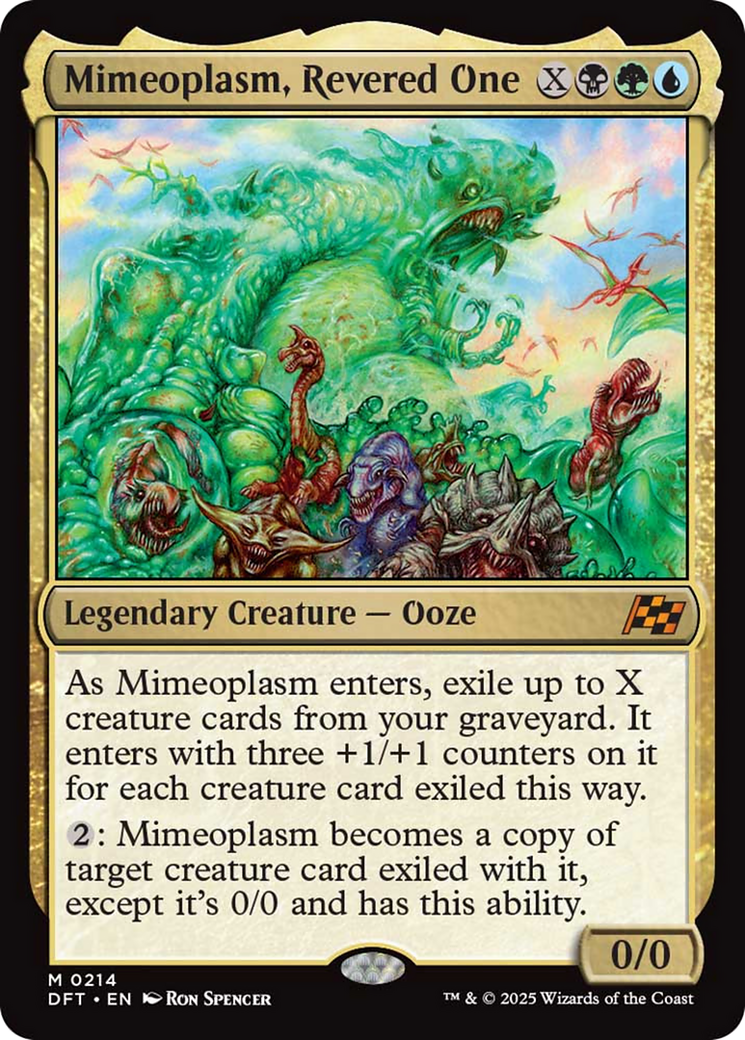 Mimeoplasm, Revered One [Aetherdrift] | Webway Games