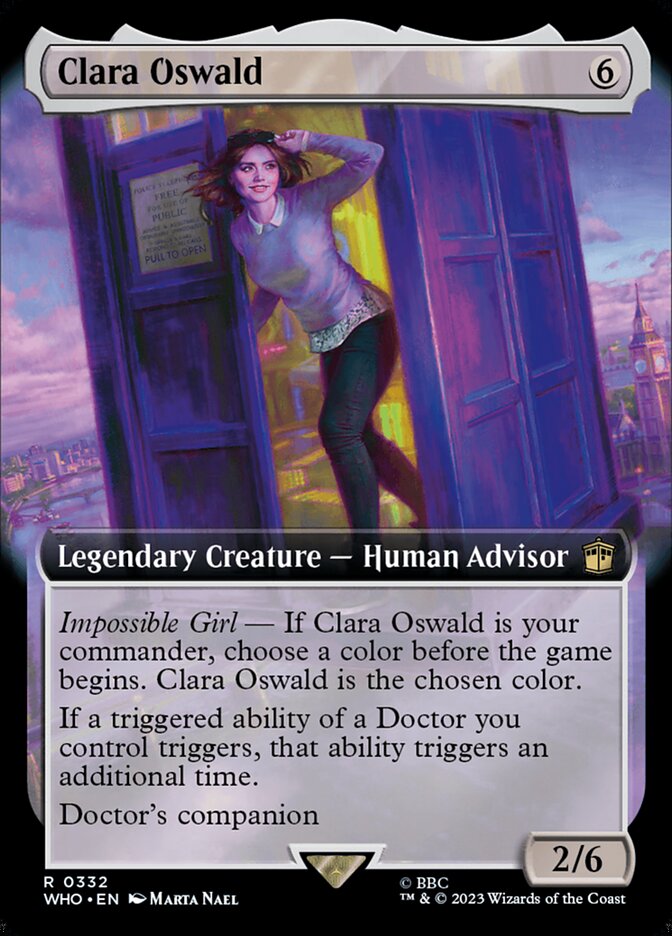Clara Oswald (Extended Art) [Doctor Who] | Webway Games