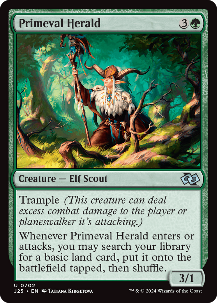 Primeval Herald [Foundations Jumpstart] | Webway Games