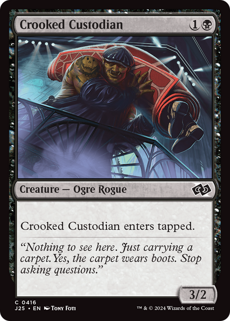 Crooked Custodian [Foundations Jumpstart] | Webway Games