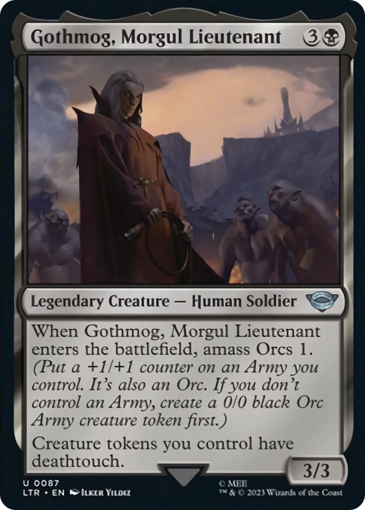 Gothmog, Morgul Lieutenant [The Lord of the Rings: Tales of Middle-Earth] | Webway Games