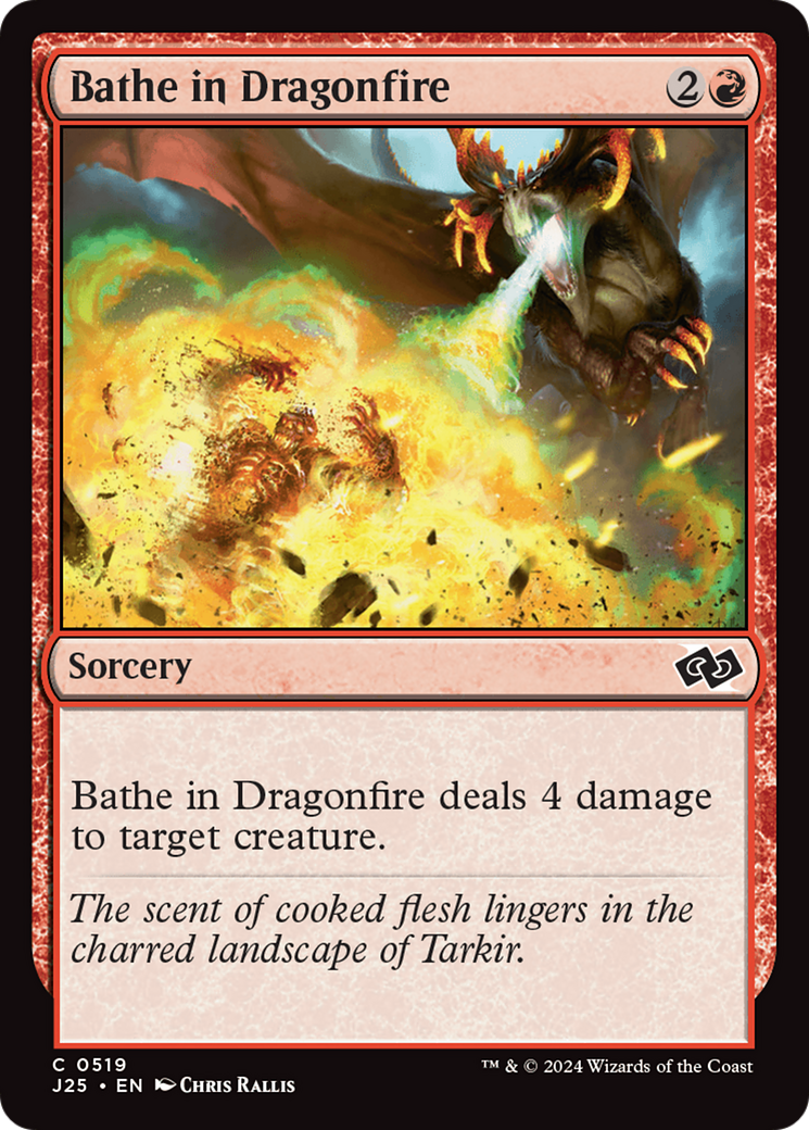 Bathe in Dragonfire [Foundations Jumpstart] | Webway Games