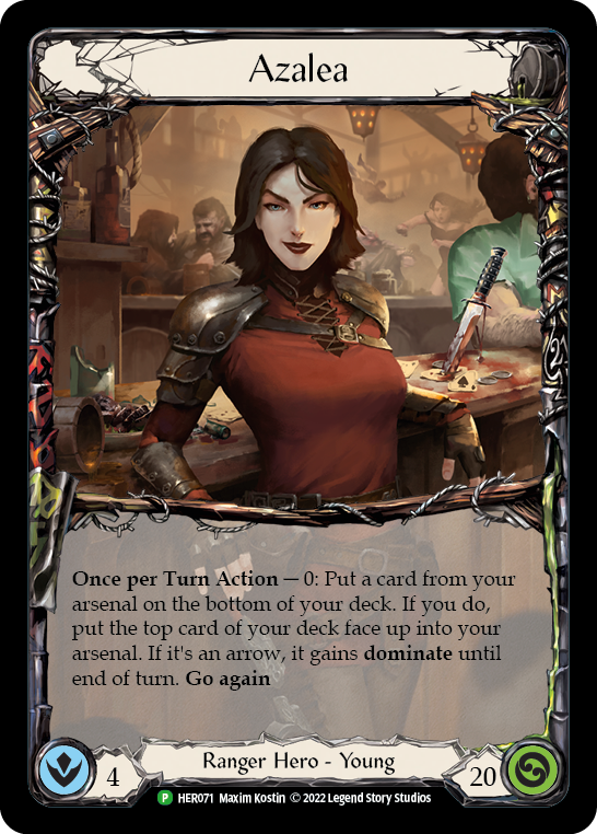 Azalea [HER071] (Promo)  Cold Foil | Webway Games