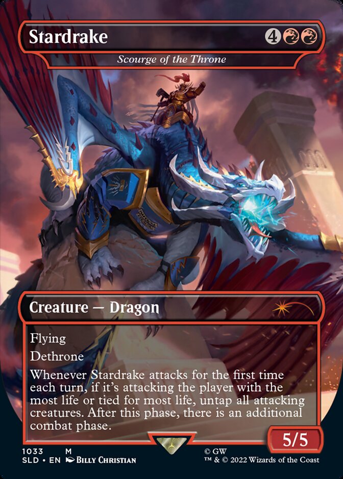 Stardrake - Scourge of the Throne (Borderless) [Secret Lair Drop Series] | Webway Games