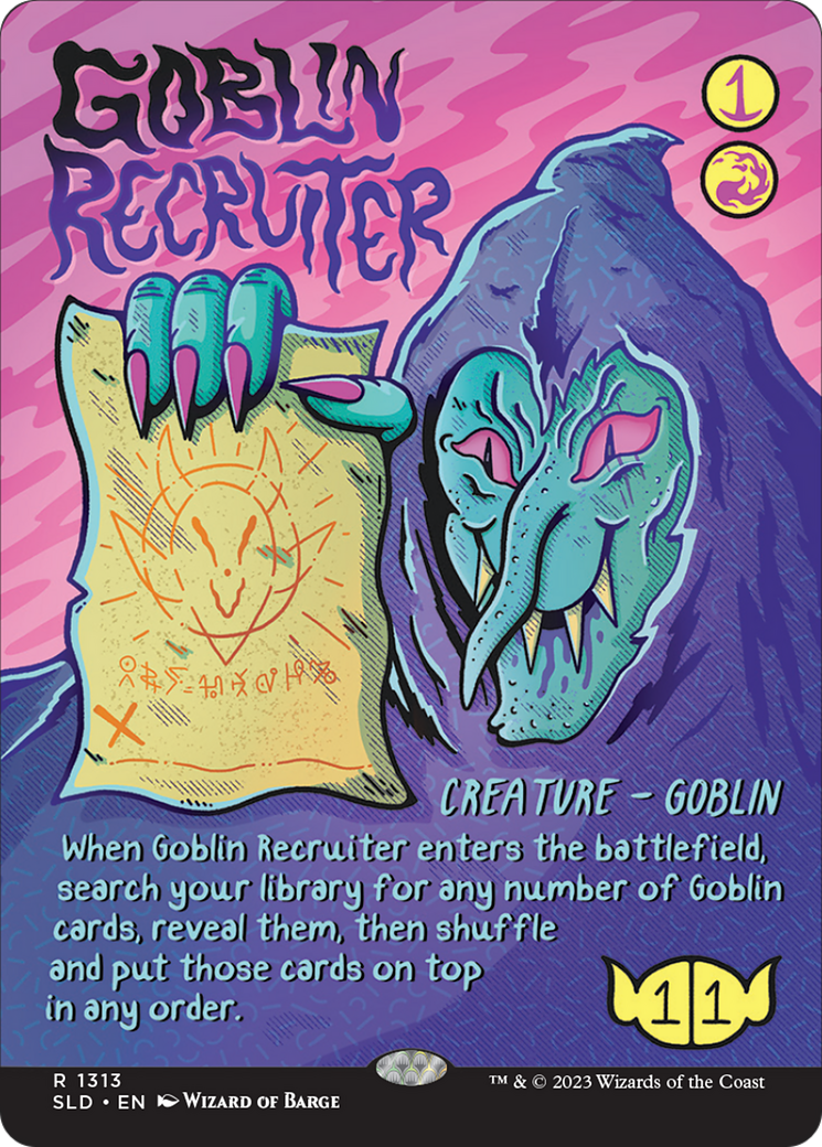 Goblin Recruiter [Secret Lair Drop Series] | Webway Games