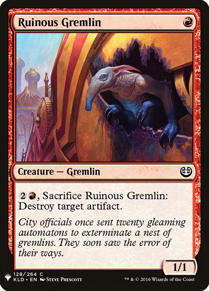 Ruinous Gremlin [Mystery Booster] | Webway Games