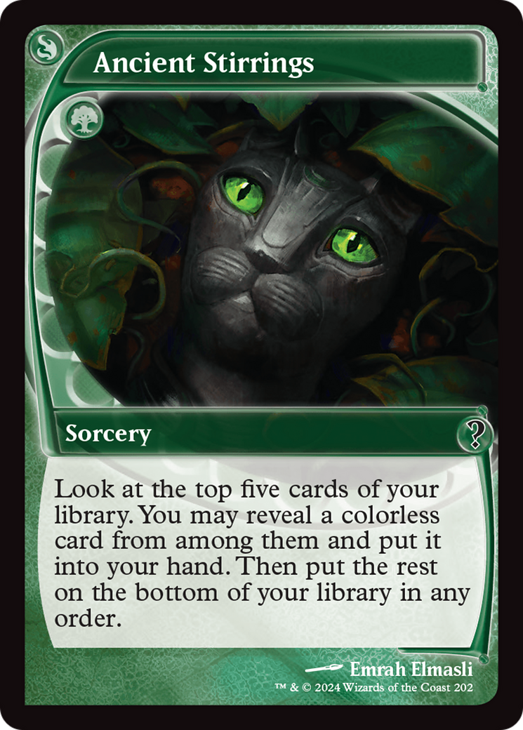 Ancient Stirrings (Future Sight) [Mystery Booster 2] | Webway Games