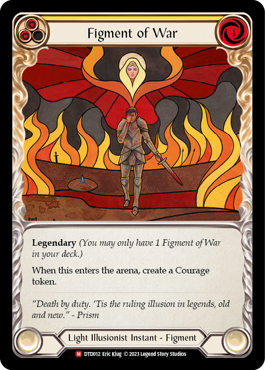 Figment of War // Bellona, Archangel of War [DTD012] (Dusk Till Dawn) | Webway Games