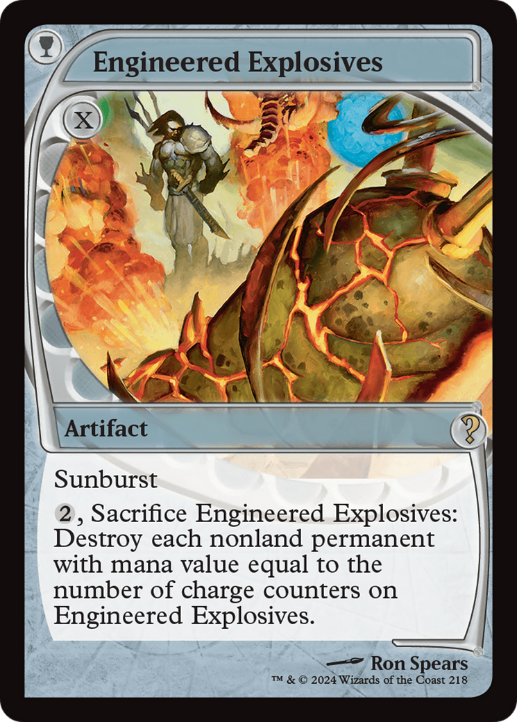 Engineered Explosives (Future Sight) [Mystery Booster 2] | Webway Games