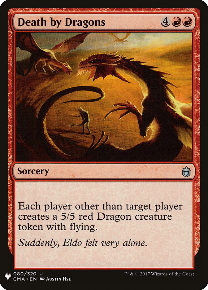 Death by Dragons [Mystery Booster] | Webway Games