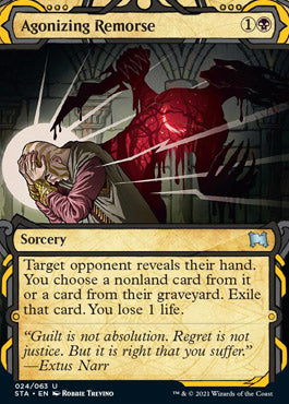 Agonizing Remorse (Foil Etched) [Strixhaven: Mystical Archive] | Webway Games