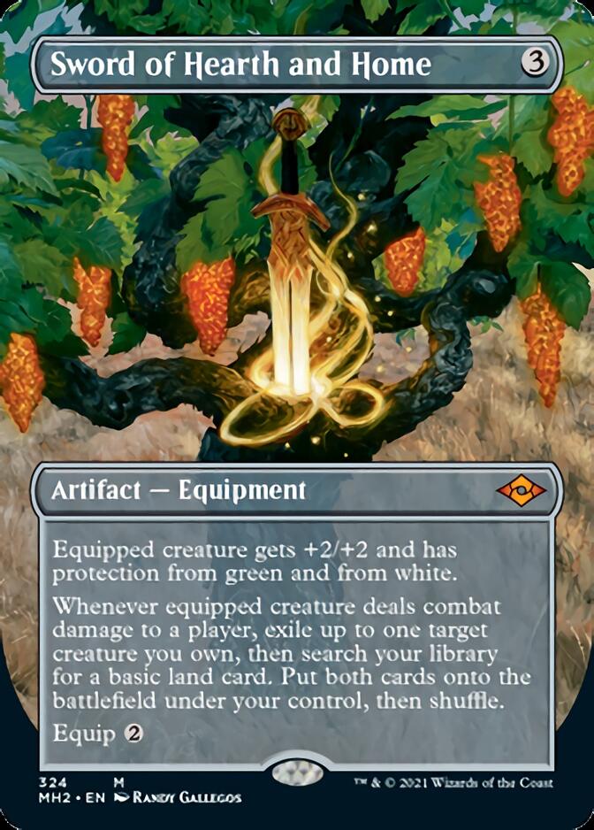 Sword of Hearth and Home (Borderless Alternate Art) [Modern Horizons 2] | Webway Games
