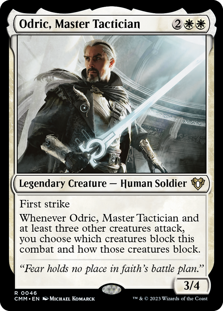 Odric, Master Tactician [Commander Masters] | Webway Games