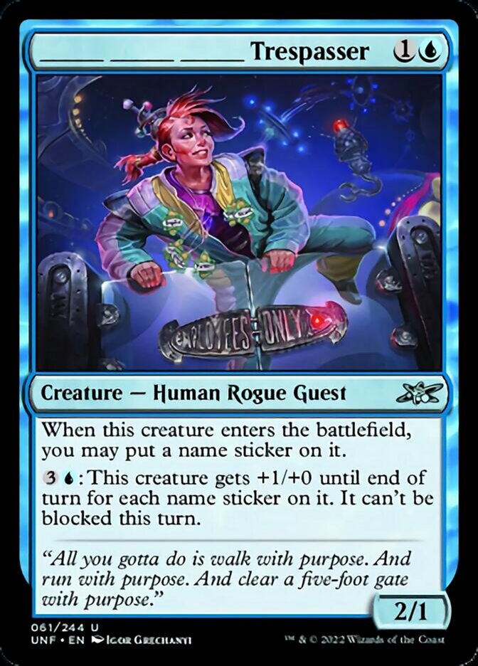 ______ ______ ______ Trespasser [Unfinity] | Webway Games