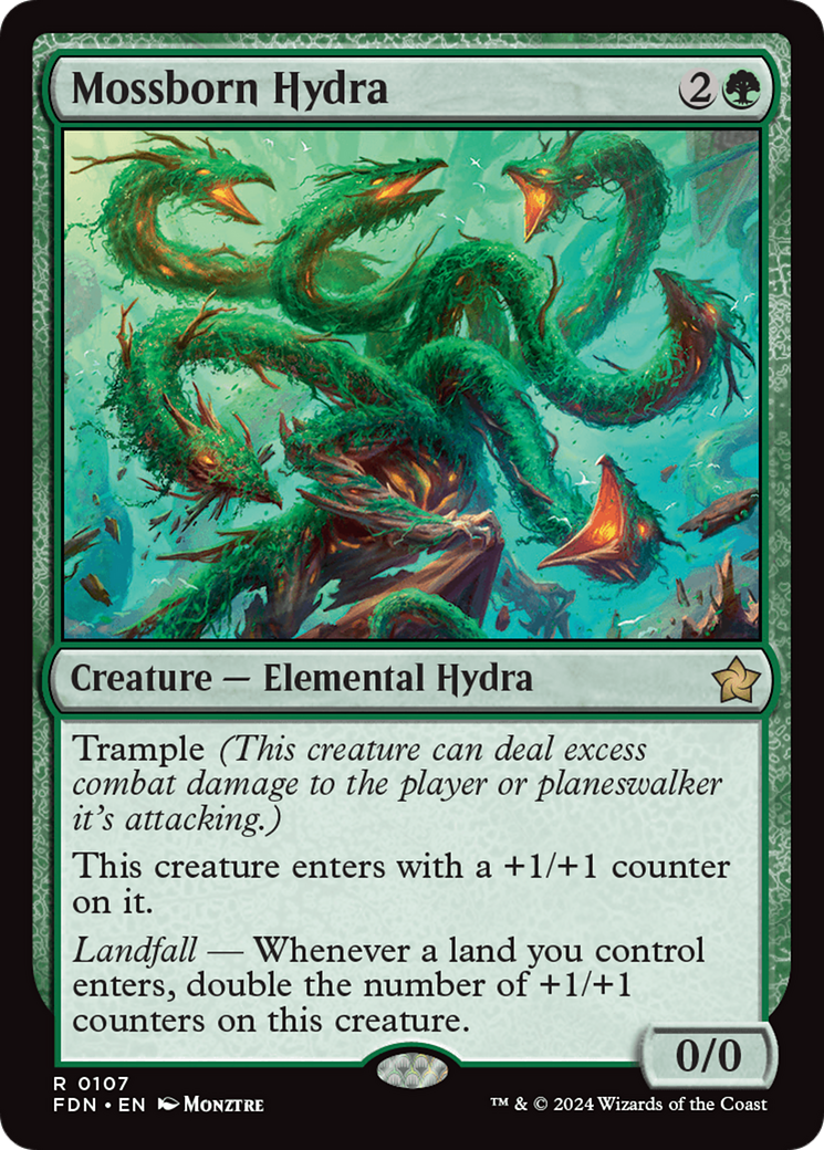 Mossborn Hydra [Foundations] | Webway Games