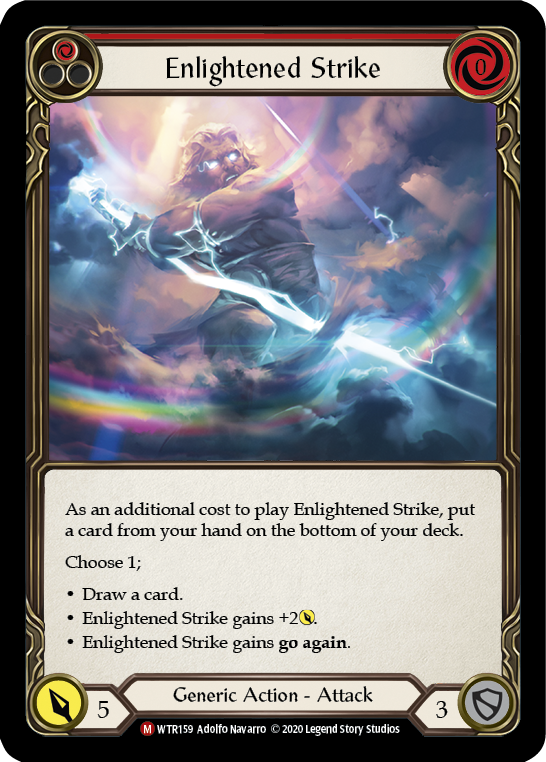 Enlightened Strike [U-WTR159] (Welcome to Rathe Unlimited)  Unlimited Normal | Webway Games