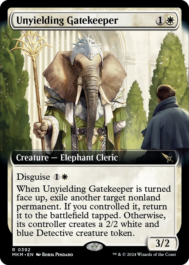 Unyielding Gatekeeper (Extended Art) [Murders at Karlov Manor] | Webway Games