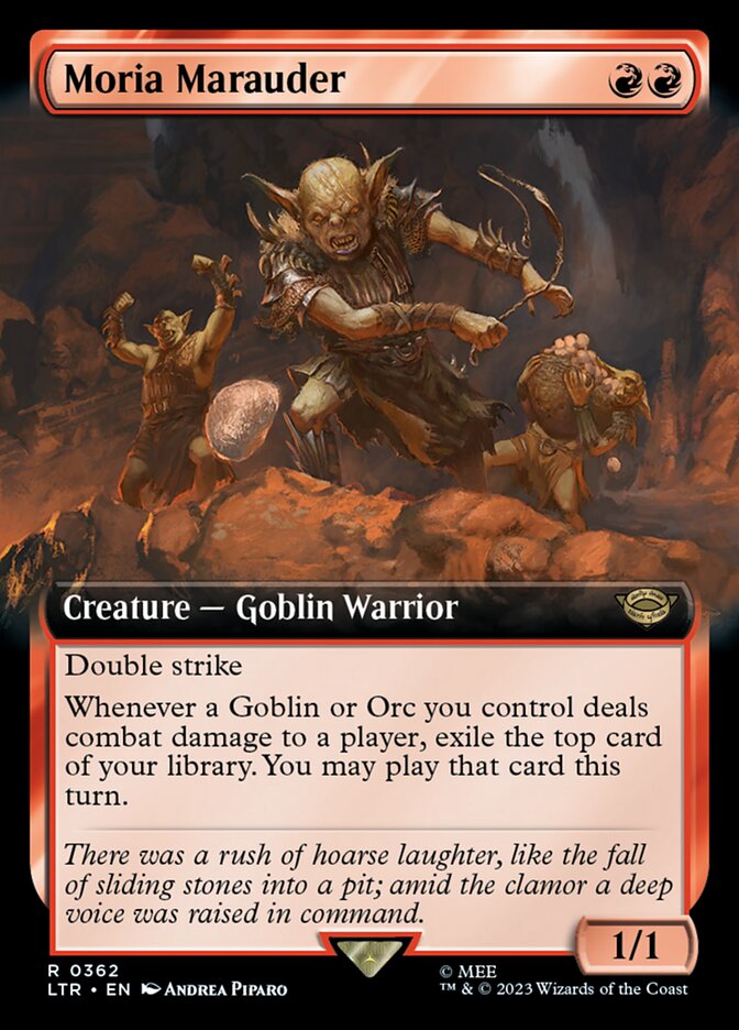 Moria Marauder (Extended Art) [The Lord of the Rings: Tales of Middle-Earth] | Webway Games