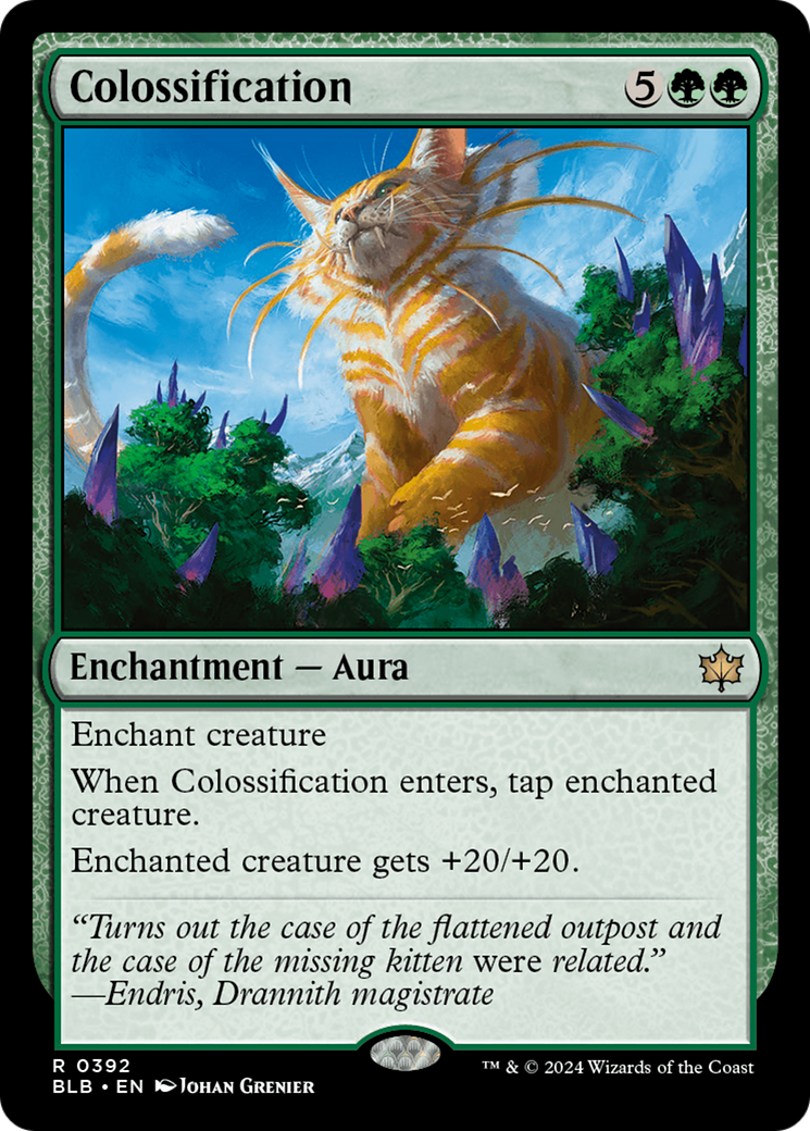 Colossification [Bloomburrow] | Webway Games