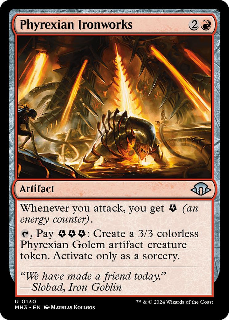 Phyrexian Ironworks [Modern Horizons 3] | Webway Games