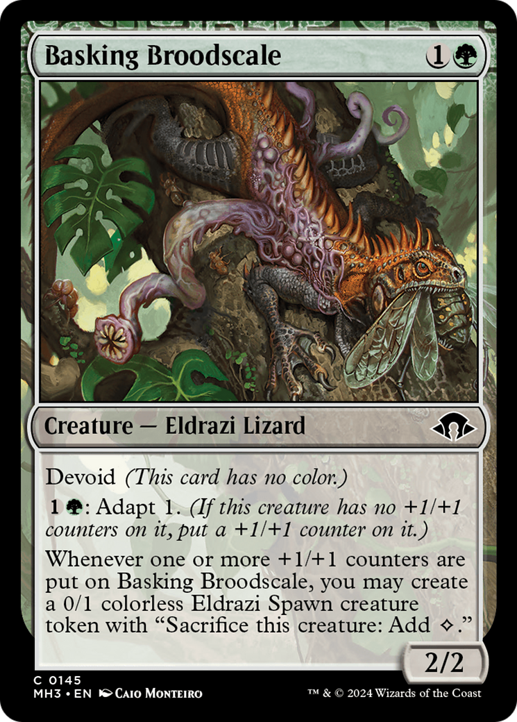 Basking Broodscale [Modern Horizons 3] | Webway Games