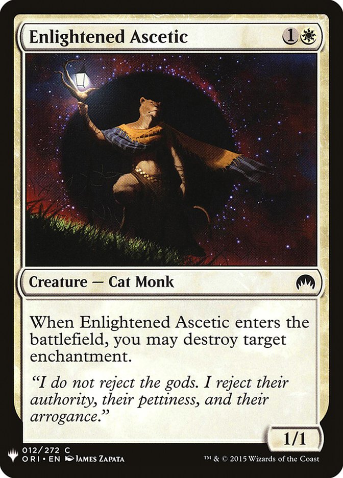 Enlightened Ascetic [Mystery Booster] | Webway Games
