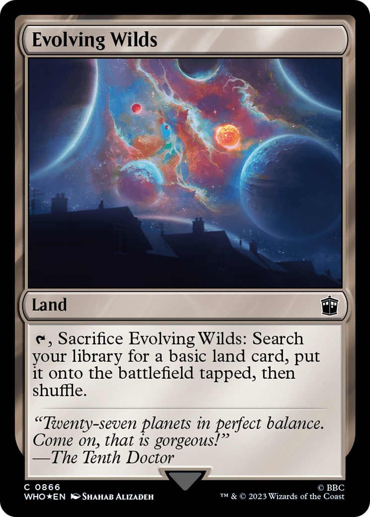 Evolving Wilds (Surge Foil) [Doctor Who] | Webway Games
