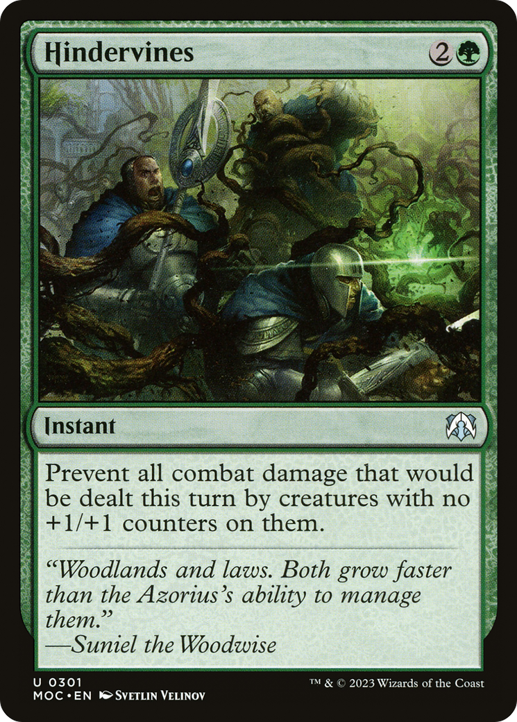 Hindervines [March of the Machine Commander] | Webway Games