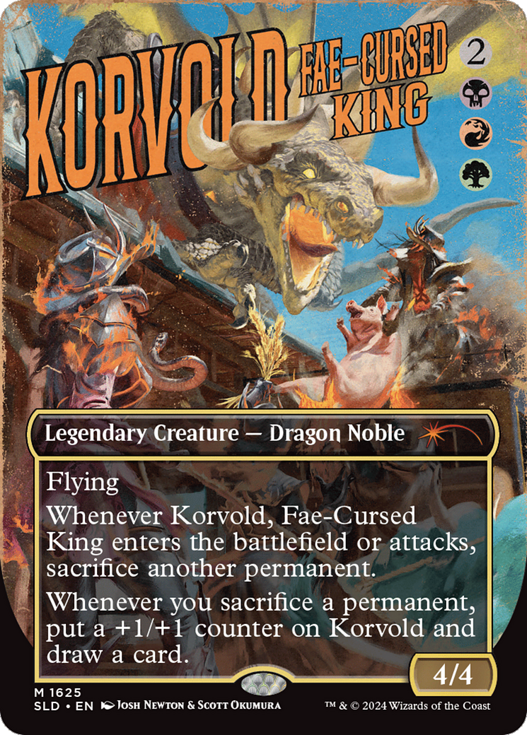 Korvold, Fae-Cursed King [Secret Lair Drop Series] | Webway Games